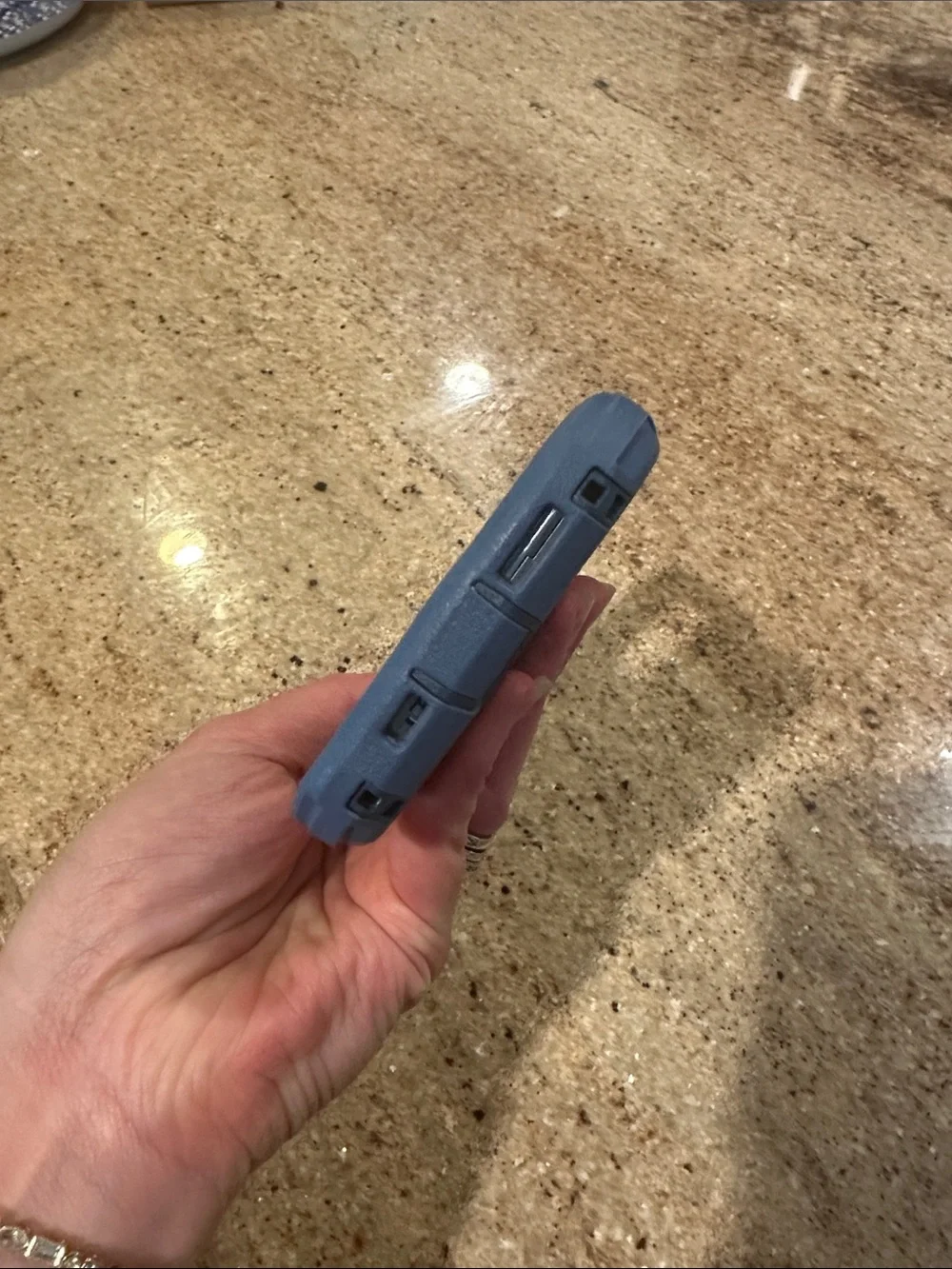 OtterBox Blue and Black Dual-Layer Phone Case